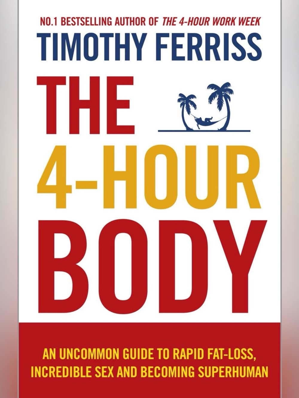 Tim Ferriss The 4-Hour Body: An Uncommon Guide to Rapid Fat-loss… 🎈2 for $5 🎈